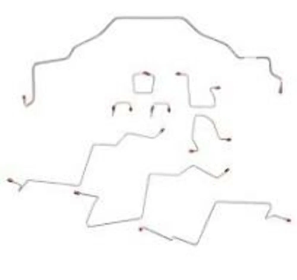 01-02 Dodge Ram 3500 Brake Line Kit 2WD Ext Cab_Long Bed AWABS